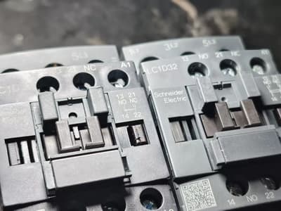 真假施耐德接触器鉴别经验分享